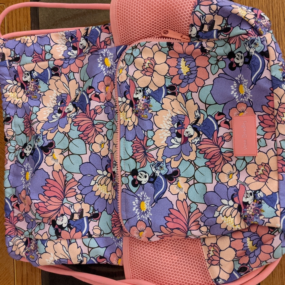 DISNEY VERA BRADLEY DRAWSTRING BACKPACK